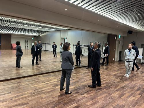 昭島市イーストサブスリー視察