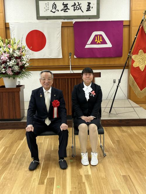 山梨高校定時制課程卒業証書授与式