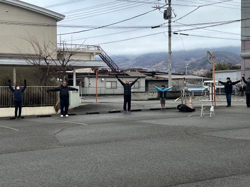 小原西3区春のラジオ体操