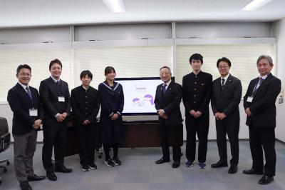 笛川中学校探求発表