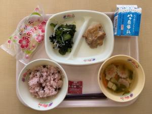 ３月１０日の給食写真