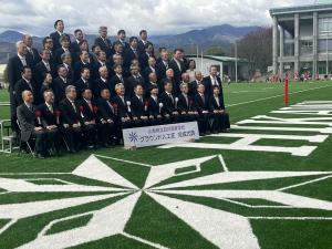 日川高校グランド人工芝