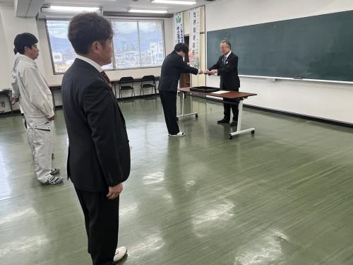 土地改良区任命式