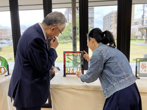 時田裕子ステンドグラス展