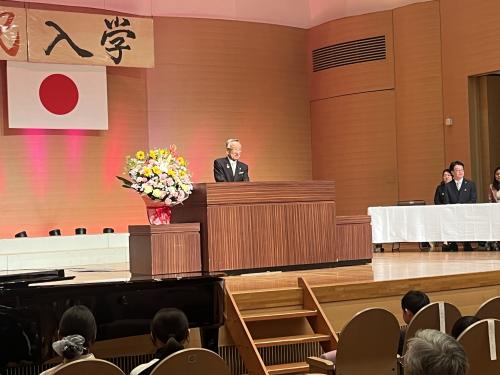 笛川学園 小学部入学式