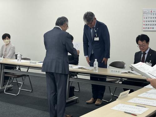 山梨市国際交流促進委員会 委嘱式 及び 総会