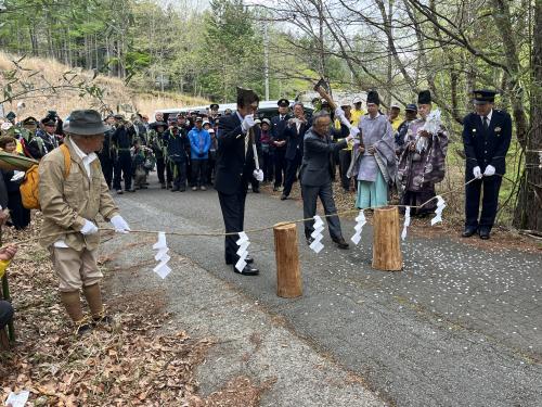 西沢渓谷山開き