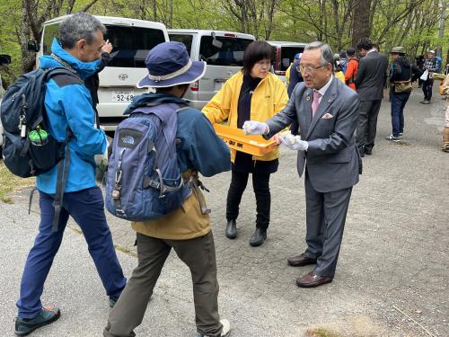 西沢渓谷山開き