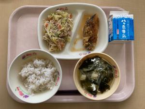 ４月２４日に給食写真