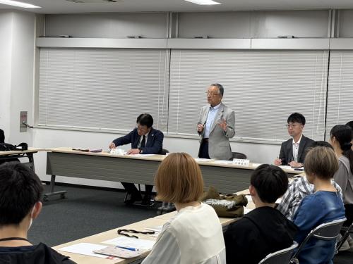 中学訪米団説明会