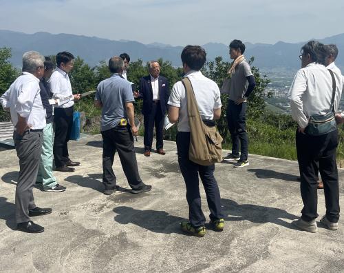 クラインガルテン現地視察