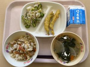 5月15日の給食写真