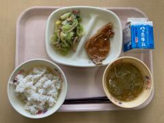 5月13日の給食写真