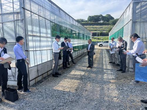 果樹試験場現地確認