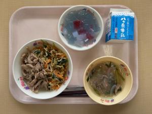 6月8日の給食写真
