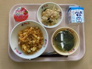 7月3日の給食写真