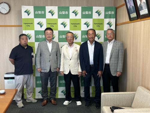 山口県トップセールス関係者挨拶