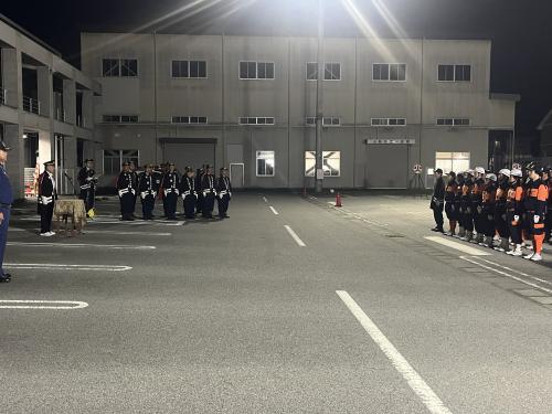 県操法大会の顧問参与激励会