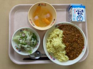 8月28日の給食写真