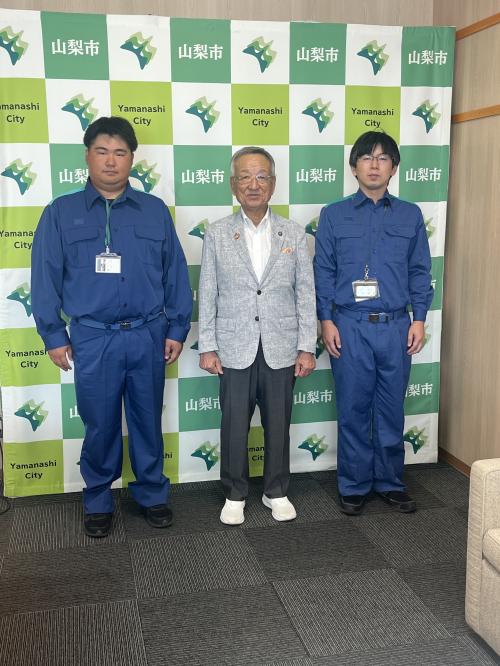 災害地派遣職員激励会