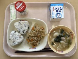 9月1日の給食写真