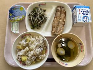 9月25日に給食写真